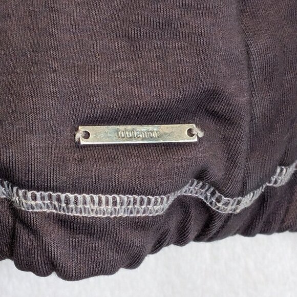 Purple Tie Dye Lululemon High Collar Jacket Size 6 - Picture 4 of 5